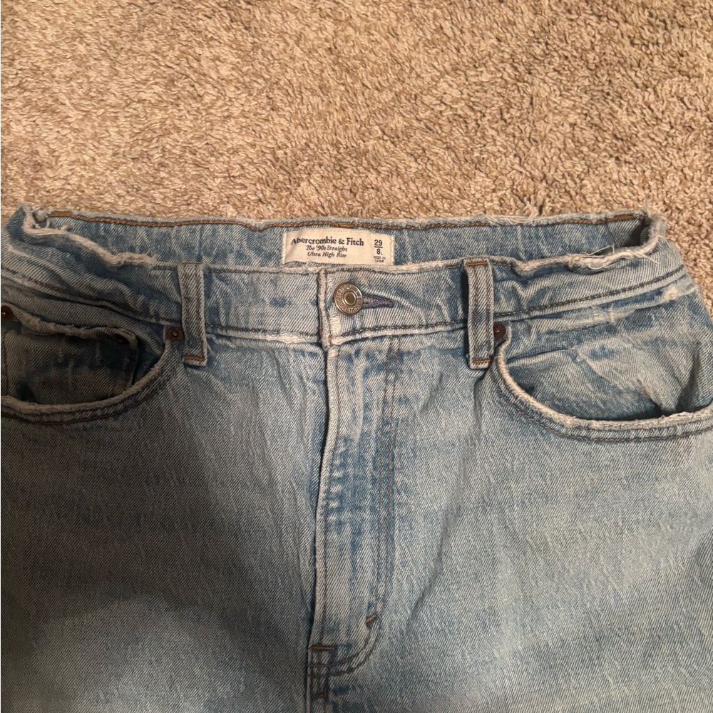 Abercrombie & Fitch Ultra High Rise Jeans